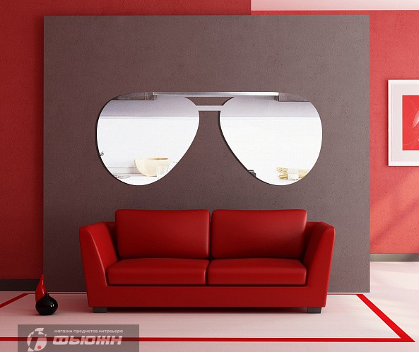 Акриловое Зеркало "Солнцезащитные очки"