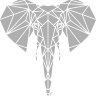 Акриловое зеркало Африканский Слон