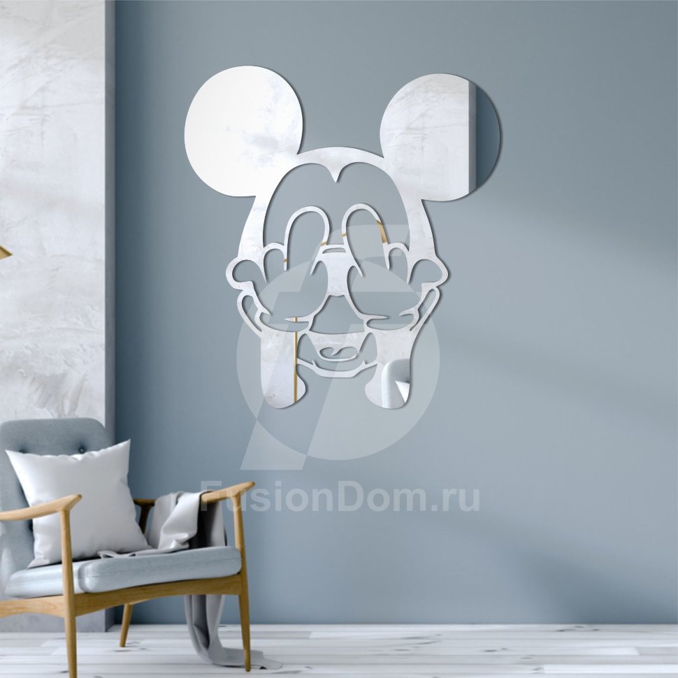 Акриловое зеркало Mickey Mouse