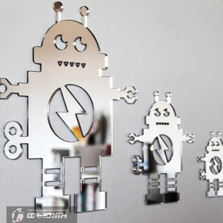 Акриловое Акриловое зеркало Робот