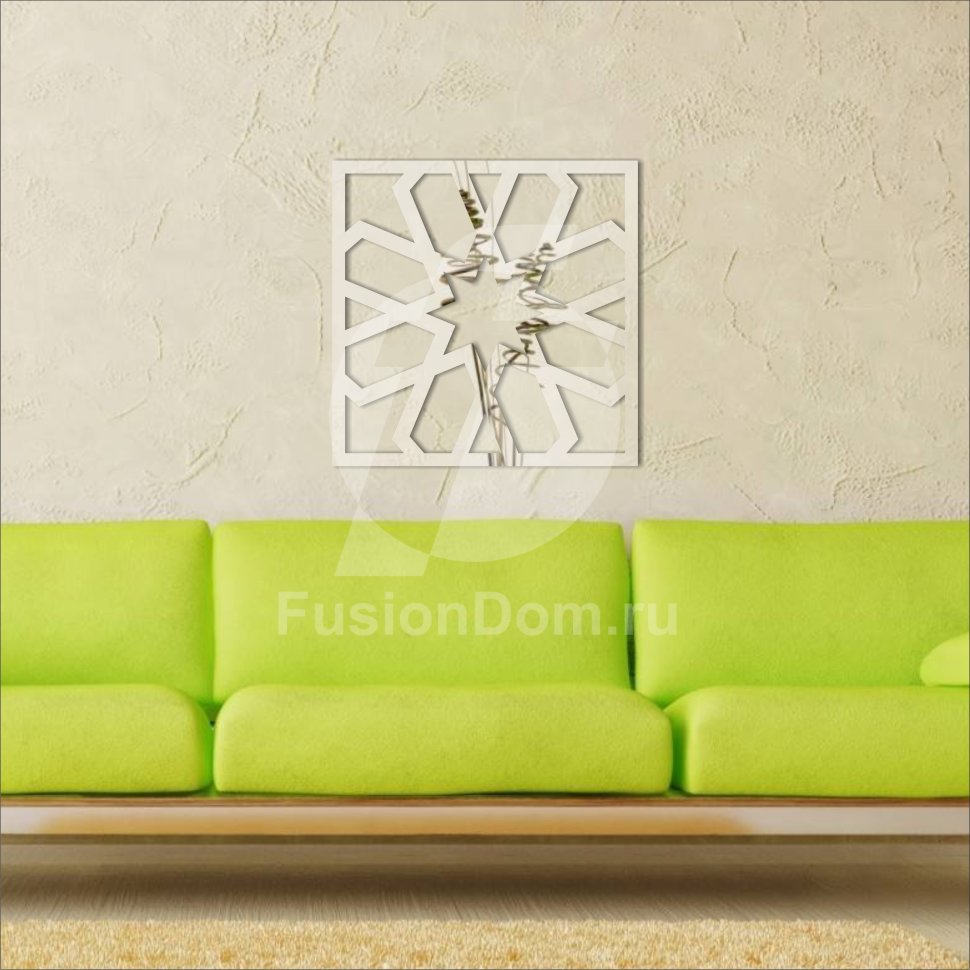 Декоративное акриловое панно Шестиконечная звезда