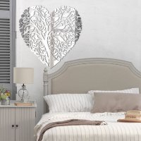 зеркало Сердце из дерева