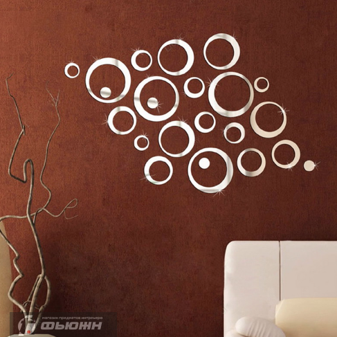 Акриловое зеркало Мыльные пузыри