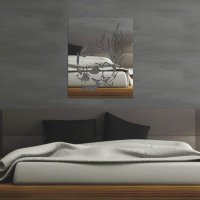 зеркало Огненный череп