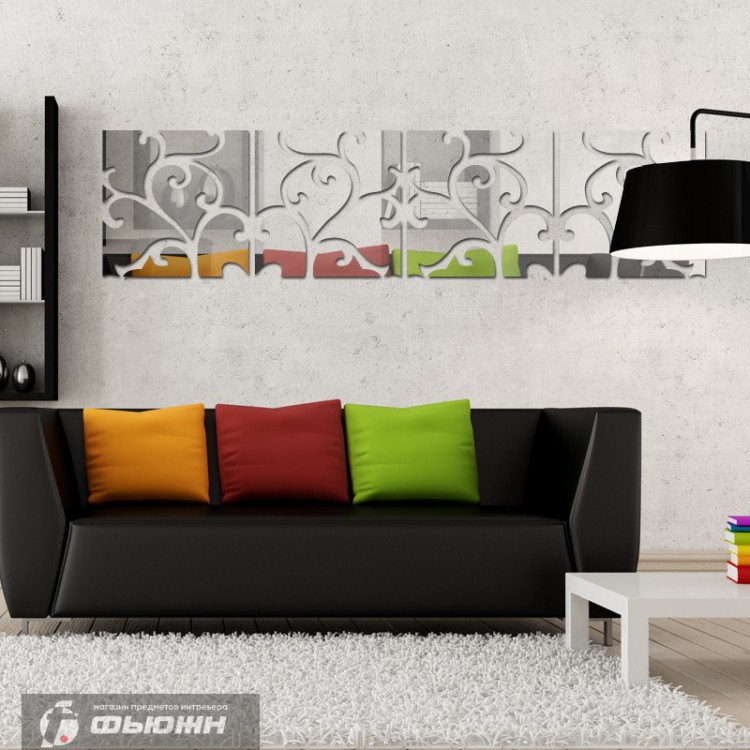 Декоративное акриловое панно Узорные ветви