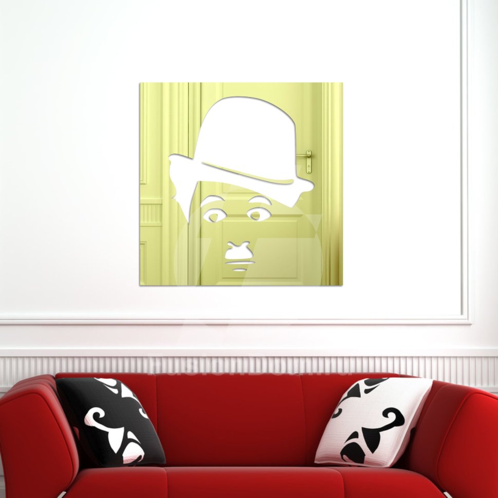 зеркало Чаплин золото