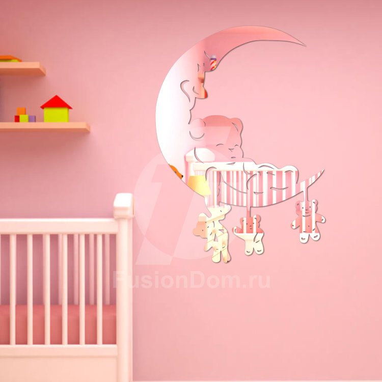 Акриловое зеркало Усталые игрушки