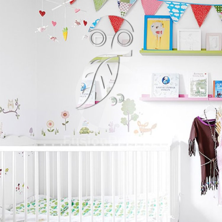 Акриловое зеркало Совушка