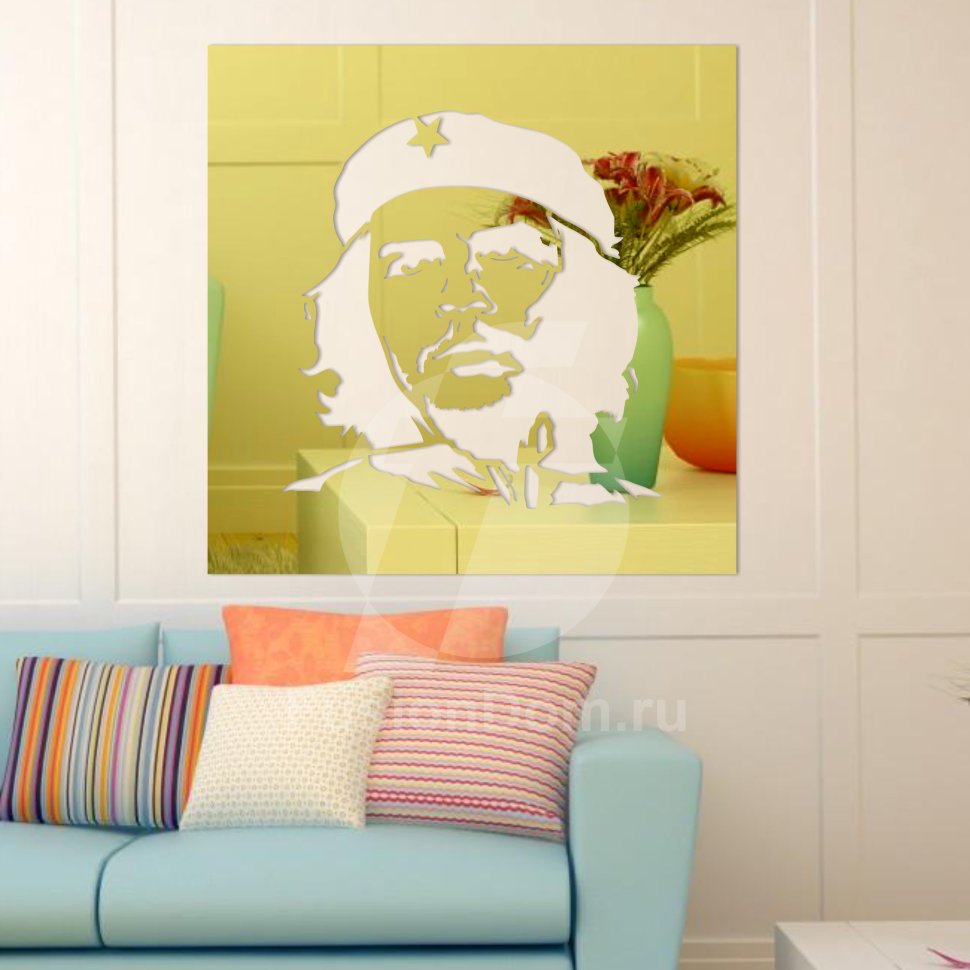 зеркало Эрне́сто Че Гева́ра (Ernesto Che Guevara) золото