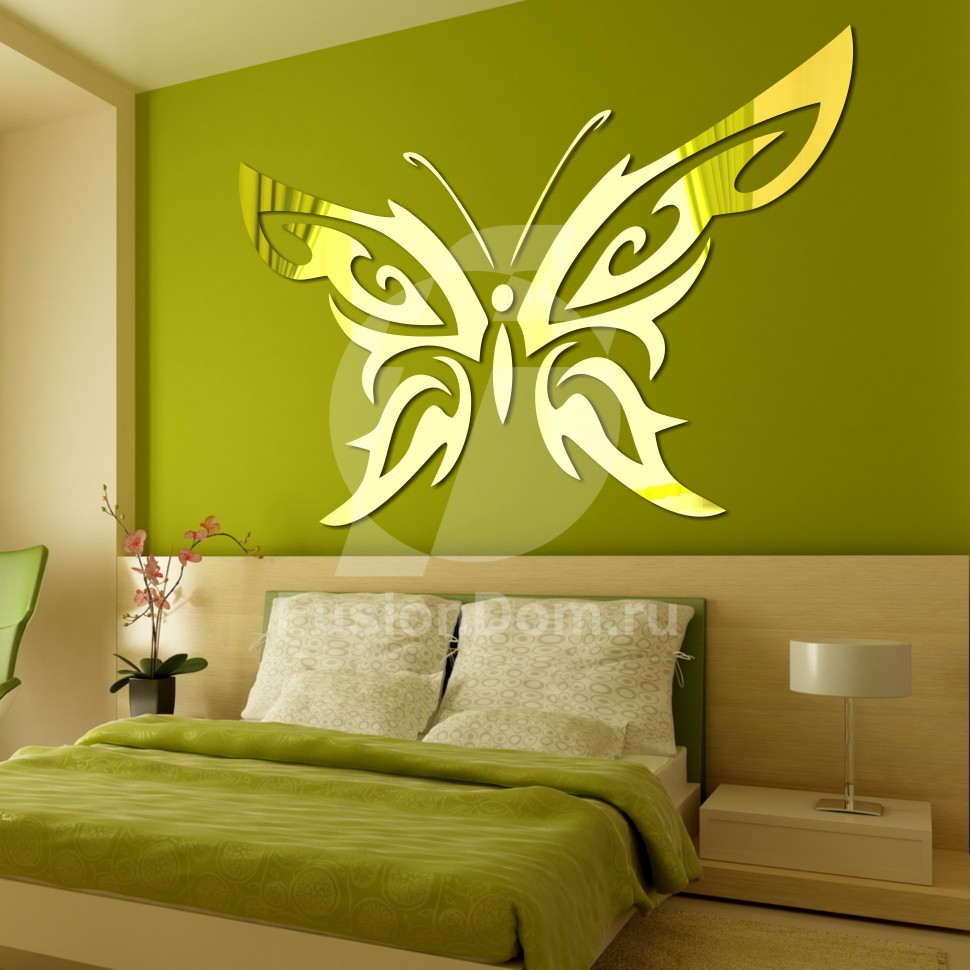 Акриловое Зеркало Бабочка