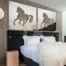 панно Дикая лошадь