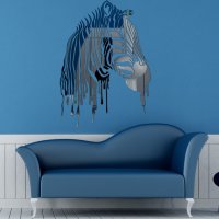 зеркало Нарисованная зебра