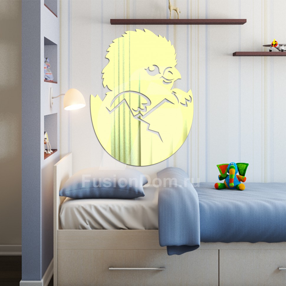 Акриловое Зеркало Цыпленок