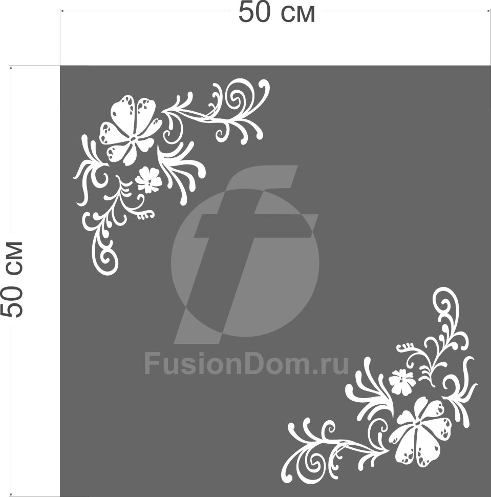 панно Шик размер