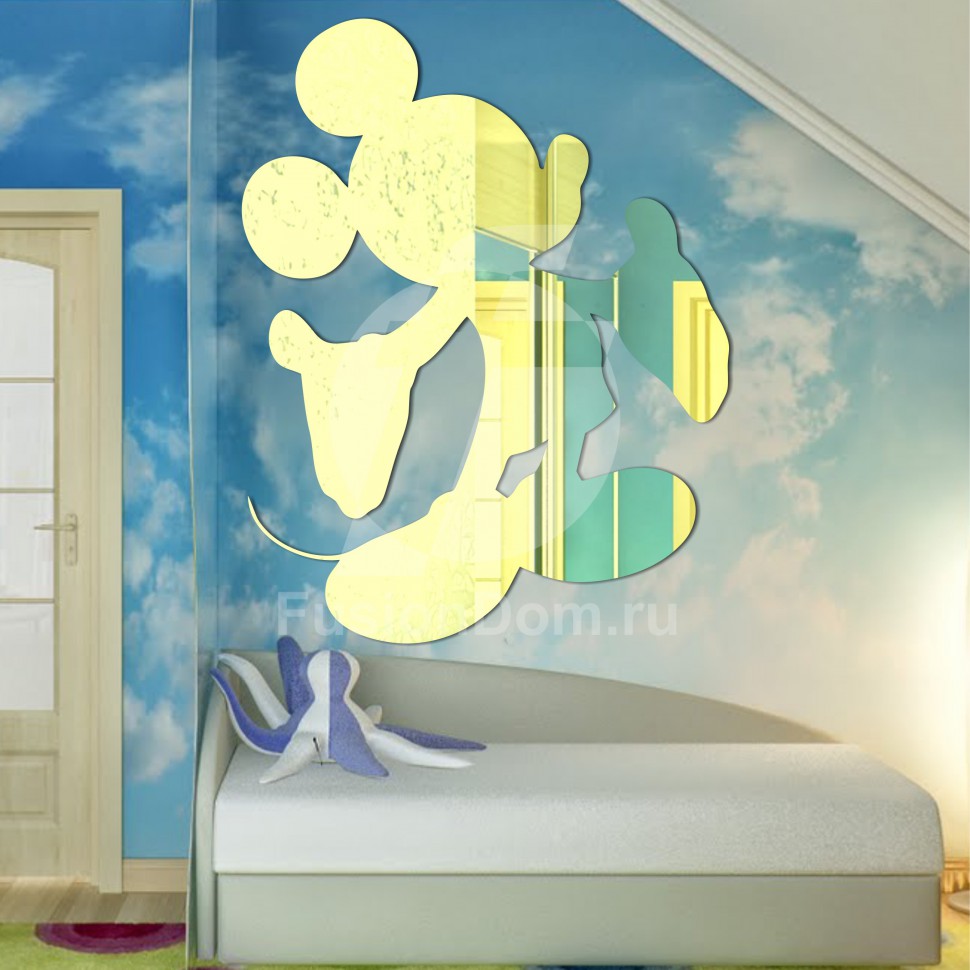 Акриловое Зеркало Микки