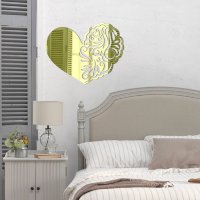 зеркало Сердце в цветах