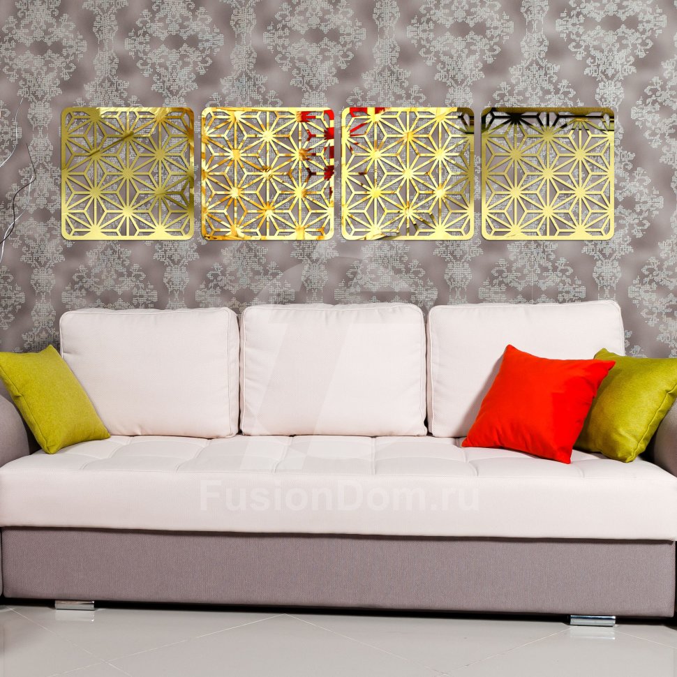 Декоративное акриловое панно Шестиугольная звезда