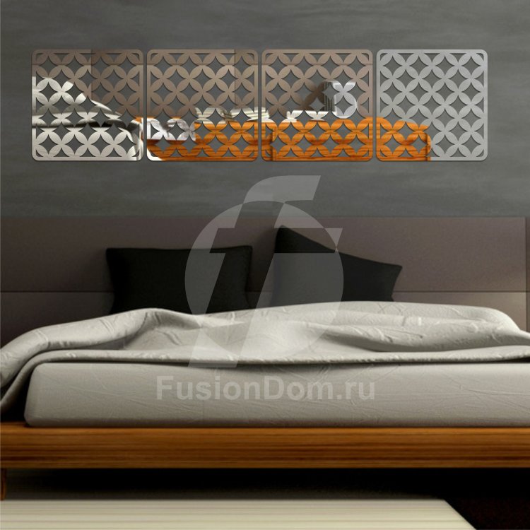 Акриловое панно Круглый ромб