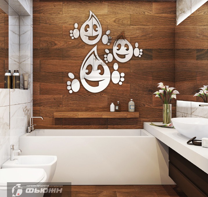 Акриловое Зеркало Капелька