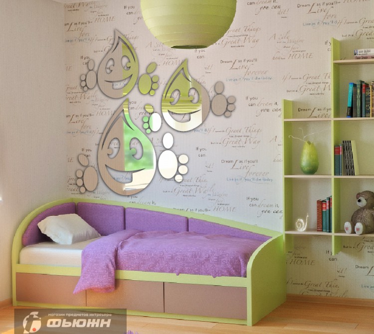 Акриловое Зеркало Капелька