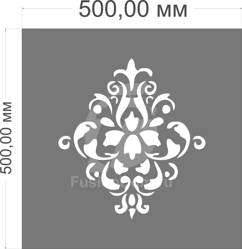 панно Восточный узор размер