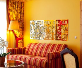 Зеркало Цветочный винтаж