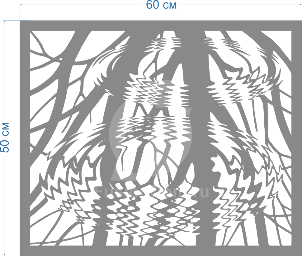 Акриловое зеркало Отражение