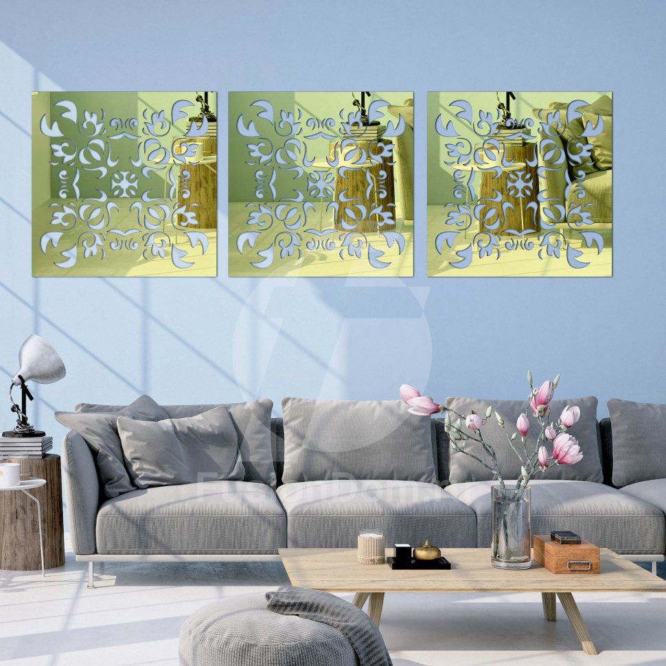 Декоративное акриловое панно Винтаж