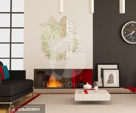 Зеркало Рождественский венок