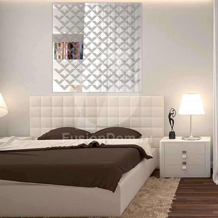 Декоративная акриловая панель Треугольные вырезы