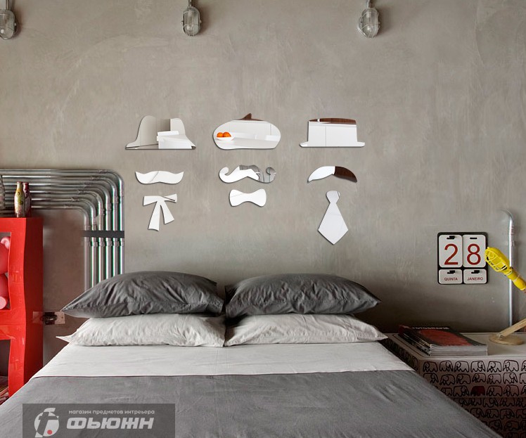 Акриловое Зеркало Джентельмен