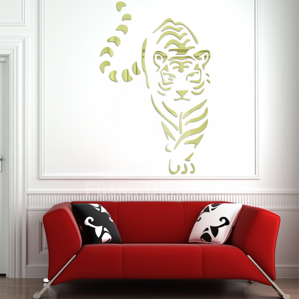 Акриловое Зеркало Тигр