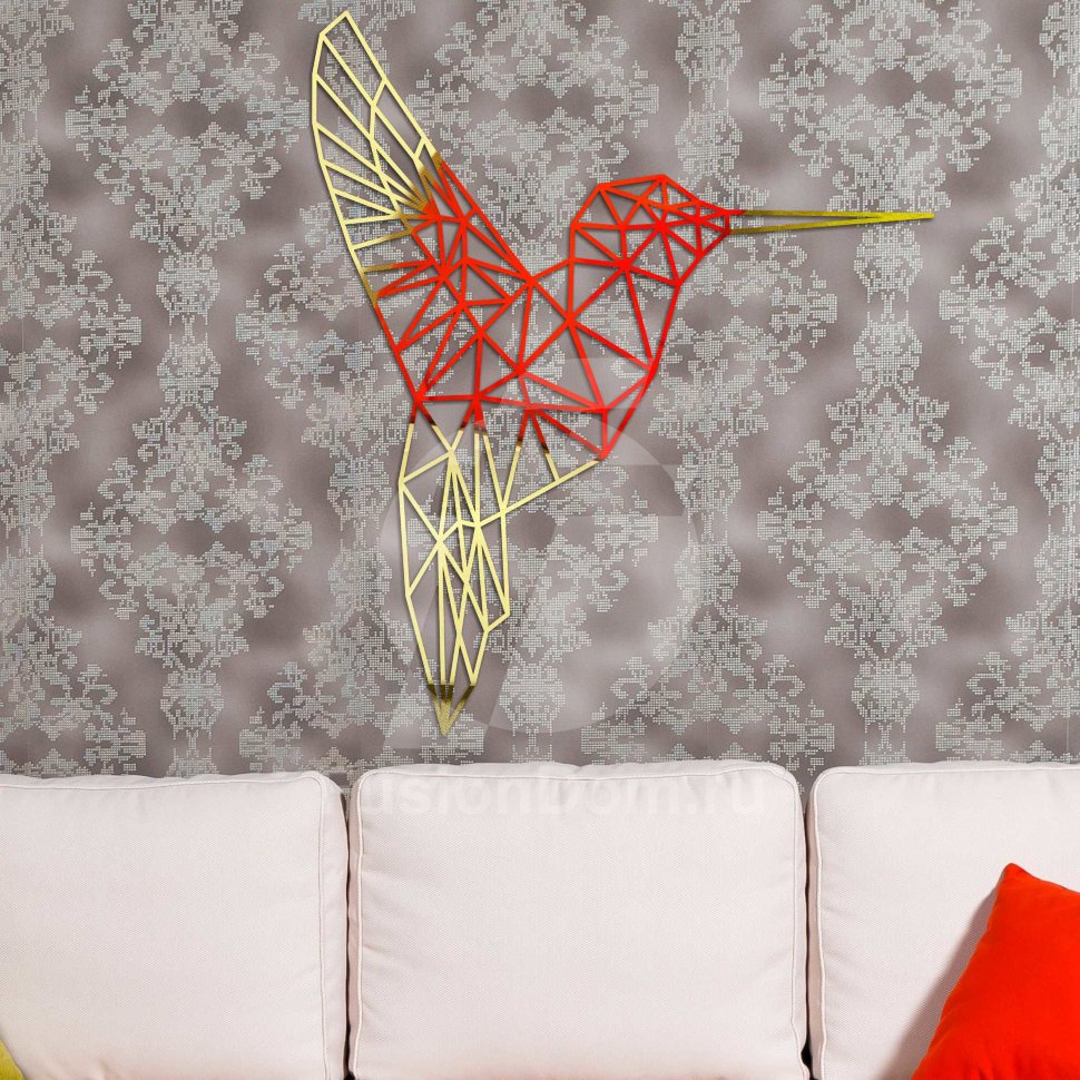 зеркало Колибри золото