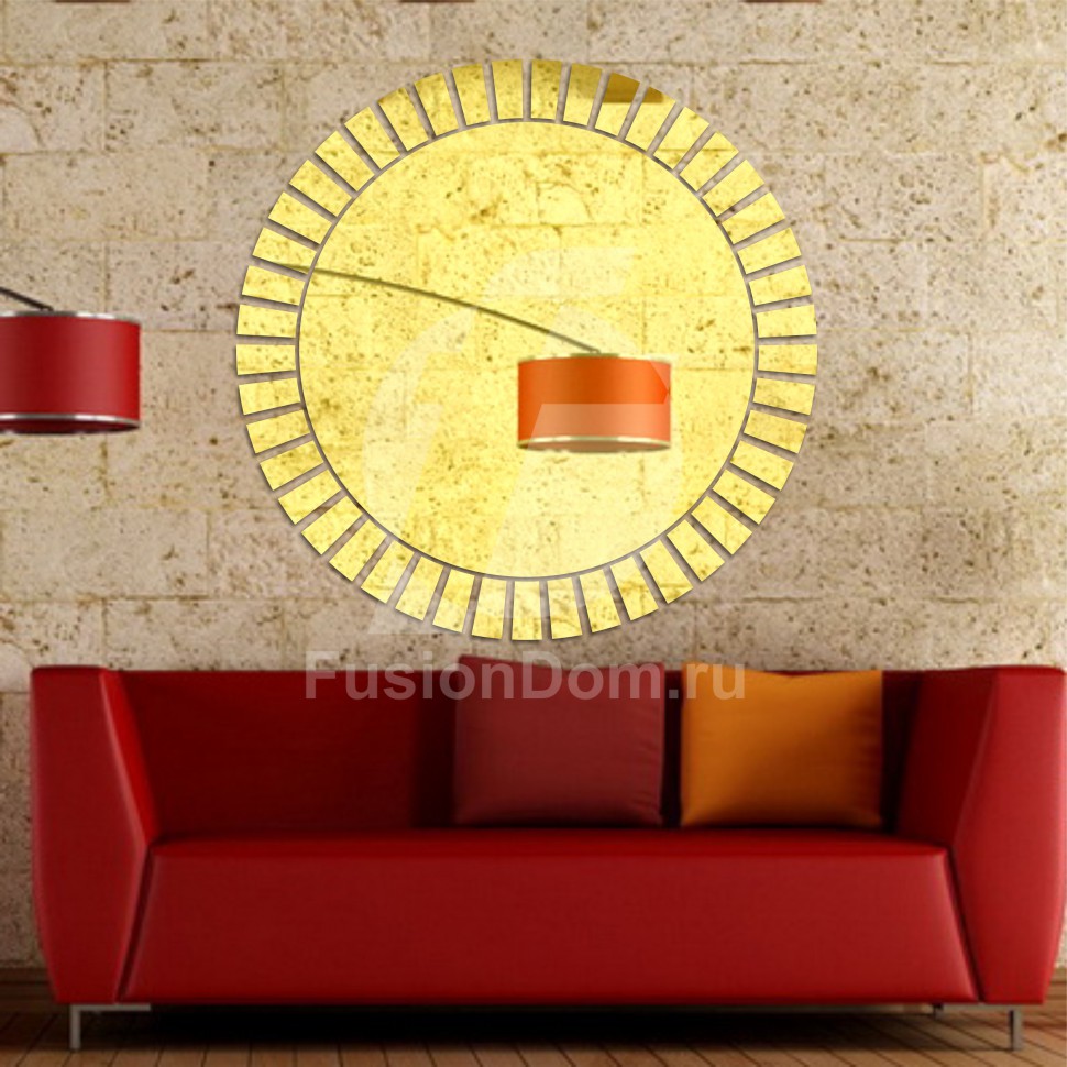 Акриловое Зеркало Узорный круг