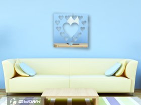 панно Сердечки