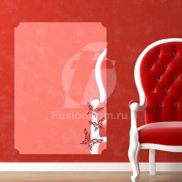 Зеркало с бабочками