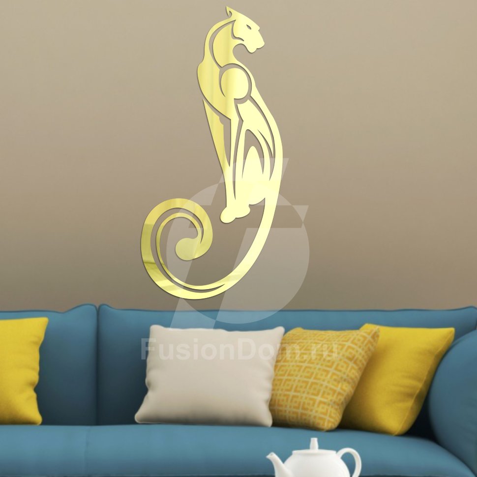 Акриловое зеркало Багира