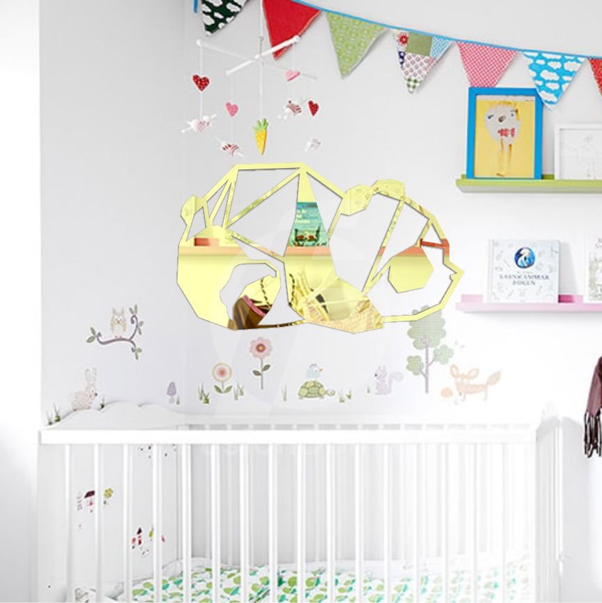 Акриловое зеркало Панда