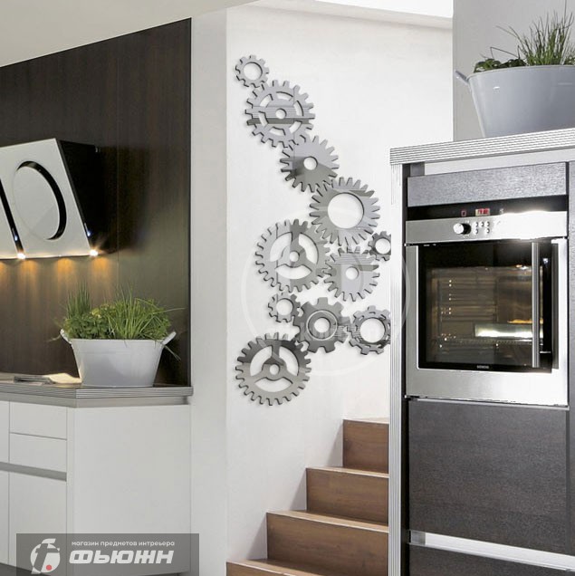 Акриловое Зеркало Шестеренки