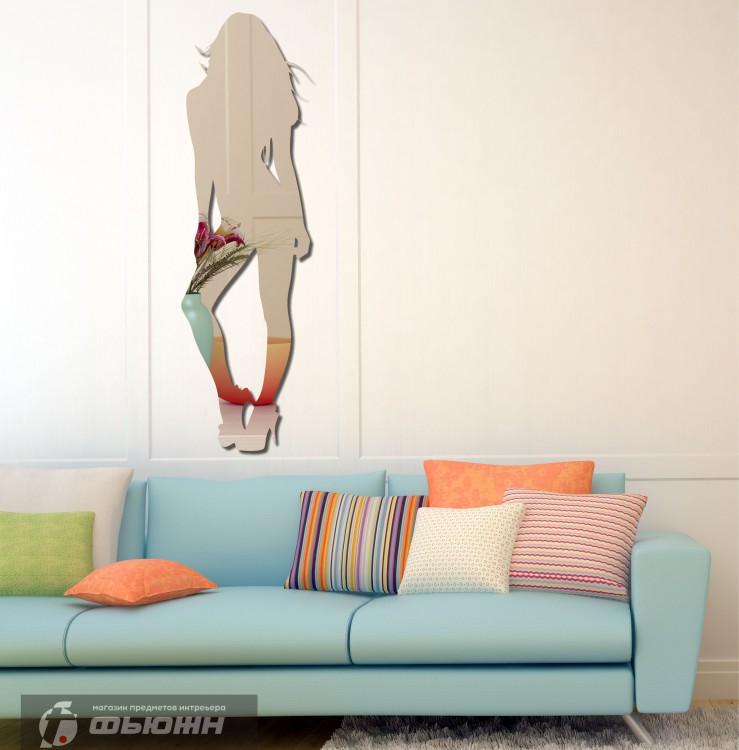 Акриловое Зеркало Силуэт фантазия