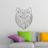 зеркало Полигональный волк