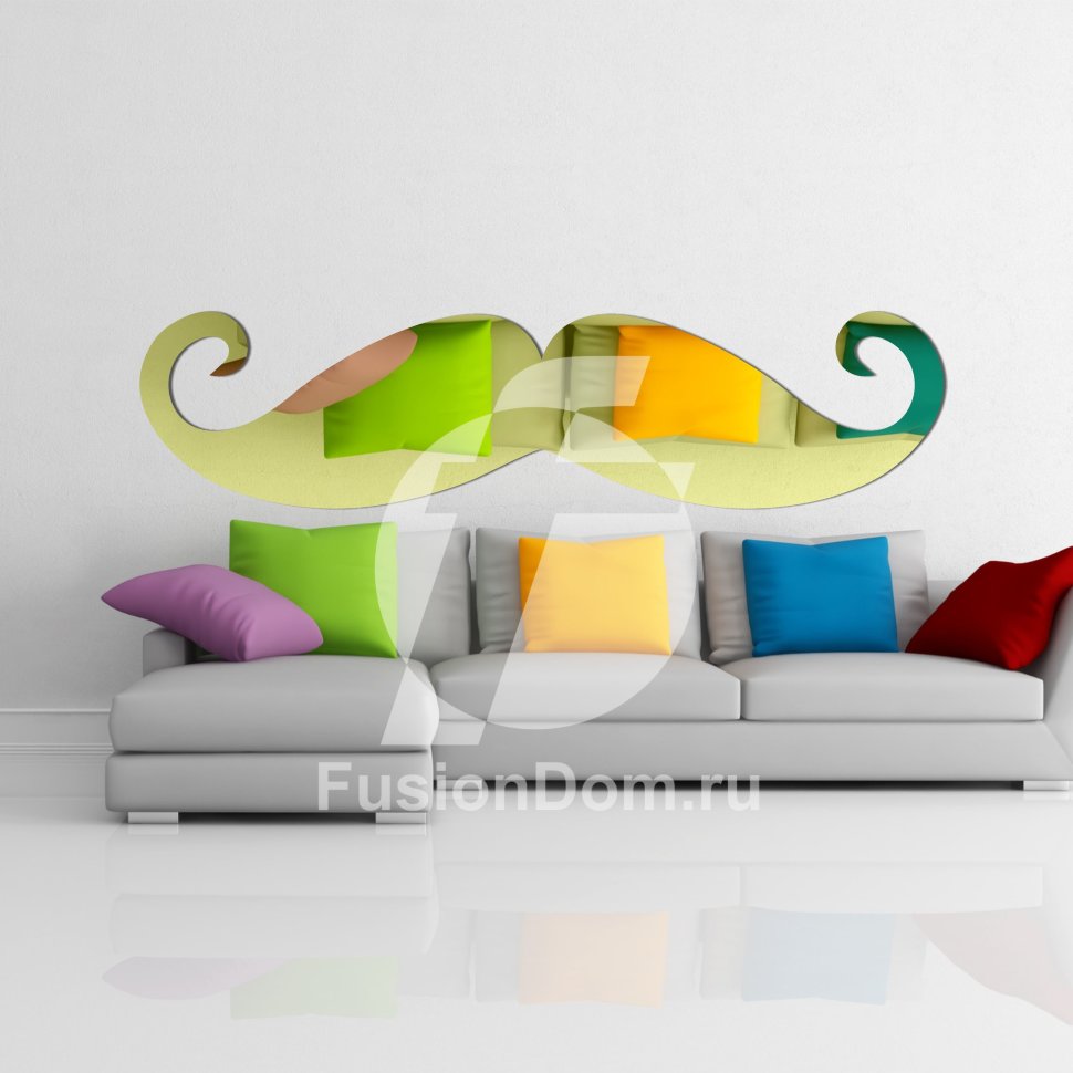 Зеркало Усы золото