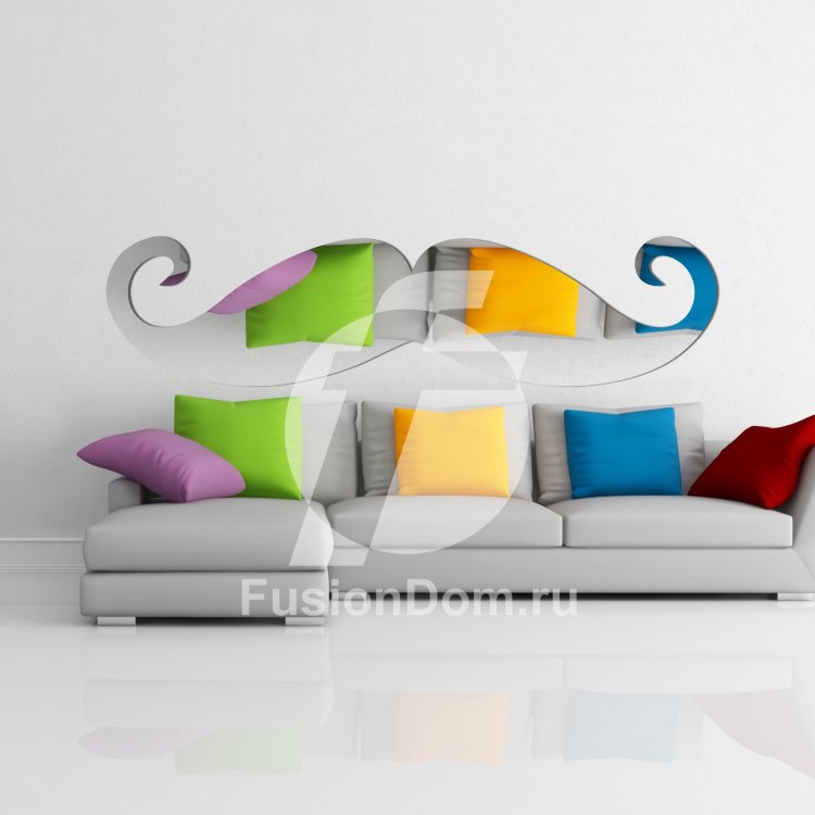 Акриловое Зеркало Усы