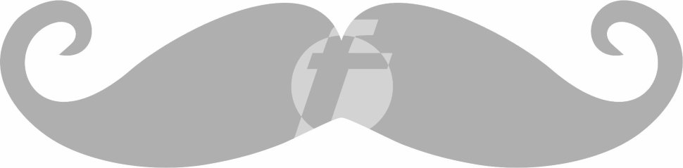 Акриловое Зеркало Усы