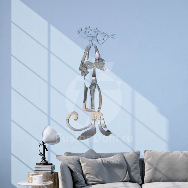 Акриловое зеркало Розовая пантера