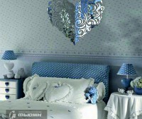 зеркало Сердце винтажное