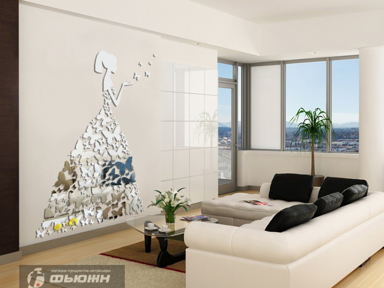 Акриловое Зеркало Леди