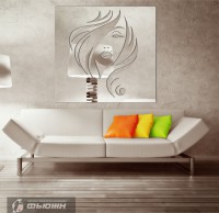 Зеркало Лицо девушки