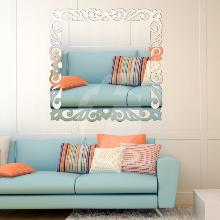 Акриловое зеркало Винтажный узор