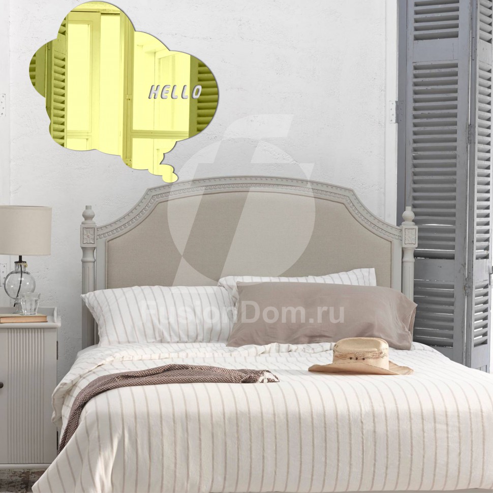 Акриловое Зеркало Привет